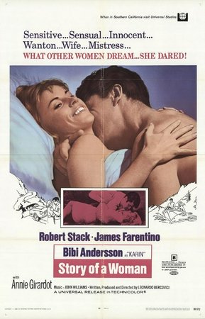 HISTORIA KOBIETY, Bibi Andersson, Robert Stack, James Farentino, Annie Girardot, Frank Sundstrom, Didi Perego, Francesco Mule, Birgitta Valberg, Cathy Riney, Beppe Wolgers