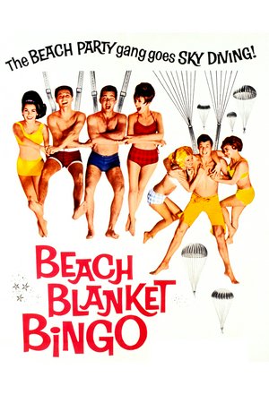 PLAŻOWE BINGO, Annette Funicello, Frankie Avalon, Linda Evans, Deborah Walley, Harvey Lembeck, John Ashley, Jody McCrea, Donna Loren, Marta Kristen, Timothy Carey