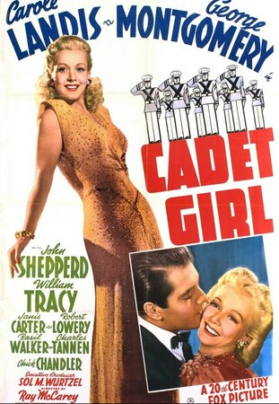 Cadet Girl, George Montgomery,Carole Landis,Shepperd Strudwick,William Tracy,Janis Carter,Robert Lowery,Basil Walker,Charles Tannen,Chick Chandler,Otto Han