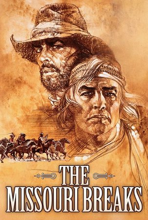 PRZEŁOMY MISSOURI, Marlon Brando, Jack Nicholson, Randy Quaid, Kathleen Lloyd, Frederic Forrest, Harry Dean Stanton, John McLiam, John P. Ryan, Sam Gilman, Steve Franken