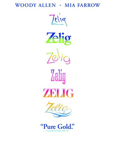 ZELIG , Woody Allen, Mia Farrow, Garrett M. Brown, Stephanie Farrow, John Buckwalter, Marvin Chatinover, Stanley Swerdlow, Paul Nevens, Howard Erskine, George Hamlin