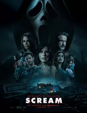 Krzyk, Neve Campbell,Courteney Cox,David Arquette,Marley Shelton