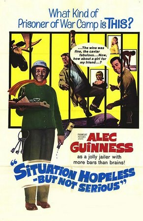 SYTUACJA BEZNADZIEJNA… ALE NIEZBYT POWAŻNA, Alec Guinness, Robert Redford, Michael Connors, Anita Hoefer, Mady Rahl, Paul Dahlke, John Briley, Carola Regnier, Elisabeth Von Molo, Frank Wolff