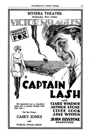 Miłostki kapitana Lasha, Victor McLaglen,Claire Windsor,Arthur Stone,Albert Conti,Clyde Cook,Jean Laverty,Frank S. Hagney,Boris Charsky,Jane Winton