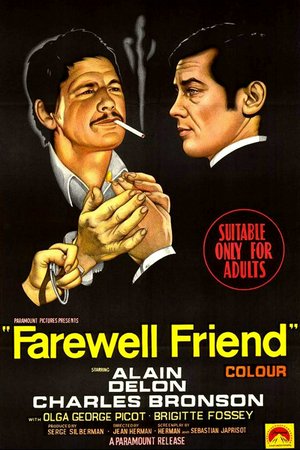 ŻEGNAJ PRZYJACIELU, Charles Bronson, Alain Delon, Olga Georges-Picot, Brigitte Fossey, Bernard Fresson, Michel Barcet, Marianna Falk, Andre Dumas, Ellen Bahl, Lisette Lebon
