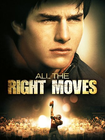 Wszystkie właściwe posunięcia, Tom Cruise,Craig T. Nelson,Lea Thompson,Charles Cioffi,Paul Carafotes,Sandy Faison,Paige Price,James A. Baffico,Donald A. Yanessa,Walter Briggs