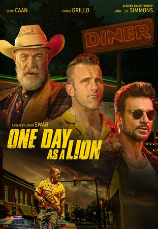One Day as a Lion, J.K. Simmons,Frank Grillo,Virginia Madsen,Virginia Madsen,Taryn Manning,Taryn Manning,Scott Caan,Scott Caan,Marianne Rendón,Slaine