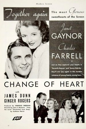 Zmiana serc, Janet Gaynor,Charles Farrell,Ginger Rogers,James Dunn,Beryl Mercer,Shirley Temple,Gustav von Seyffertitz,Fiske O'Hara,Irene Franklin,Kenneth Thomson