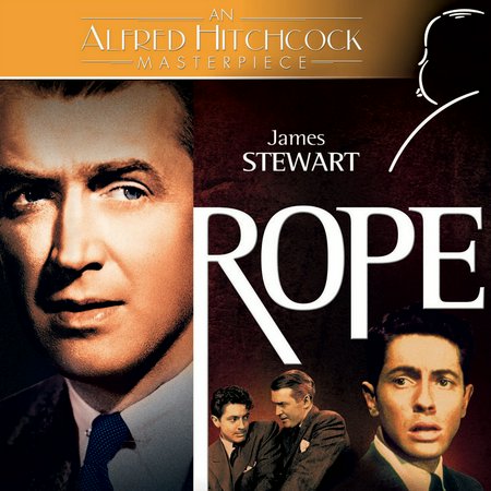 Sznur, John Dall,Farley Granger,Joan Chandler,Douglas Dick,Edith Evanson,Constance Collier,Cedric Hardwicke,Dick Hogan,Alfred Hitchcock