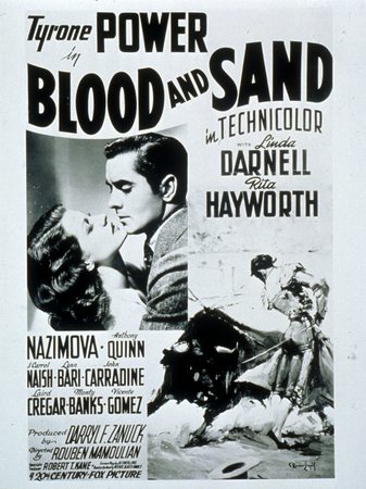 Krew na piasku, Tyrone Power,Linda Darnell,Rita Hayworth,Anthony Quinn,Alla Nazimova,J. Carrol Naish,John Carradine,Laird Cregar,Lynn Bari,Vincente Gomez