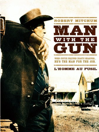 Man with the Gun, Robert Mitchum,Jan Sterling,Henry Hull,Barbara Lawrence,Karen Sharpe,Emile Meyer,John Lupton,Ted de Corsia,Leo Gordon,James Westerfield