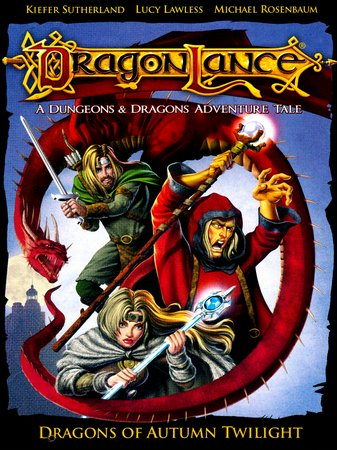 DRAGONLANCE: SMOKI SCHYŁKU JESIENI , Lucy Lawless,Michael Rosenbaum,Kiefer Sutherland